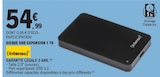 Disque dur Expansion 1 To - INTENSO en promo chez E.Leclerc Niort à 54,99 €