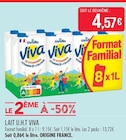 Promo Lait U.H.T à 4,57 € dans le catalogue Supermarchés Match à Lannoy
