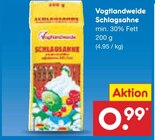 Schlagsahne im Angebot bei Netto Marken-Discount in Freiberg Schlagsahne Angebote von Vogtlandweide bei Netto Marken-Discount Freiberg für 0,99 €