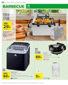 Promo Machine Glaçons dans le catalogue Carrefour du moment à la page 32