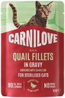 Katzennassfutter von Carnilove im aktuellen REWE Prospekt für 26,99 €