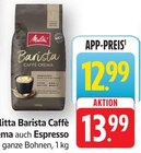 Barista Caffè Crema Angebote von Melitta bei E center Göppingen für 12,99 €
