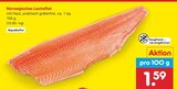 Aktuelles Norwegisches Lachsfilet Angebot bei Netto Marken-Discount in Erfurt ab 1,59 €