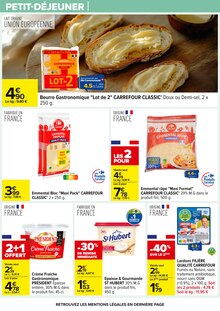 Promotion St Hubert dans le prospectus Carrefour, valable du 04/11/2025 au 17/11/2025 Promo St Hubert dans le catalogue Carrefour du moment à la page 18