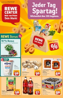 REWE Prospekt Dein Markt mit  Seiten in Lübeck und Umgebung