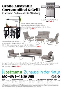 Sofa im Blumen Ostmann Prospekt "DEINE BLÜHENDE TERRASSE" mit 8 Seiten (Bremen)