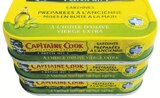 Sardines à l'huile d'olive vierge extra - CAPITAINE COOK en promo chez Intermarché Courbevoie à 5,40 €