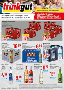 Aktueller Trinkgut Prospekt (Adelschlag, 4 Seiten zum blättern Trinkgut Prospekt Neuburgs größter Getränkemarkt! mit 4 Seiten