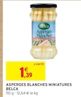 Asperges Blanches Miniatures - Belca en promo chez Intermarché Asperges Blanches Miniatures - Belca dans le catalogue Intermarché