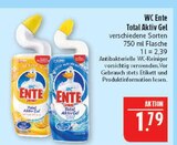 Total Aktiv Gel im Angebot bei Marktkauf in Fürth Total Aktiv Gel Angebote von WC Ente bei Marktkauf Fürth für 1,79 €