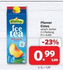 Eistee im Angebot bei Markant Nordwest in Lemgo Eistee Angebote von Pfanner bei Markant Nordwest Lemgo für 0,99 €