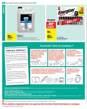 Promos Pile dans le catalogue "Carrefour Market" de Carrefour Market Pile en promo dans le catalogue Carrefour Market à la page 34