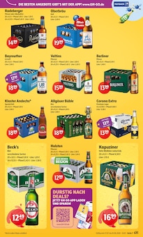 Bier im Getränke Hoffmann Prospekt "Aktuelle Angebote" mit 9 Seiten (Pinneberg)