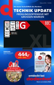 dodenhof TechnikWelt Elektromärkte Prospekt der aktuellen Woche mit 12 Seiten, gültig von 05.04.2026 bis 11.04.2026, in Achim und Umgebung Aktueller dodenhof TechnikWelt Elektromärkte Prospekt in Achim und Umgebung, "Top Angebote" mit 12 Seiten, 05.04.2026 - 11.04.2026