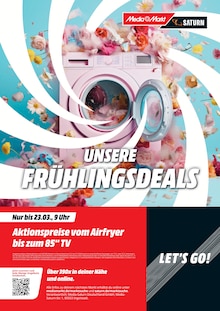 Aktueller MediaMarkt Saturn Prospekt (Dippoldiswalde, 20 Seiten zum blättern MediaMarkt Saturn Prospekt UNSERE FRÜHLINGSDEALS mit 20 Seiten