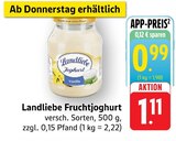 Aktuelles Fruchtjoghurt Angebot bei E center in Darmstadt ab 0,99 €