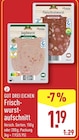 Frischwurstaufschnitt von Gut Drei Eichen im aktuellen ALDI Nord Prospekt für 1,19 €
