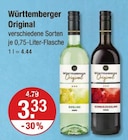 Original von Württemberger im aktuellen V-Markt Prospekt für 3,33 €