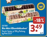 Lebkuchen im ALDI SÜD Prospekt Bio-Mini-Elisenlebkuchen von Gut Bio im aktuellen ALDI SÜD Prospekt für 3,49 €