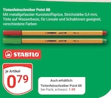 GLOBUS Erfurt - Tintenfeinschreiber Point 88 Angebot im Prospekt Tintenfeinschreiber Point 88 bei GLOBUS im Erfurt Prospekt für 0,79 €