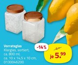 Aktuelles Vorratsglas Angebot bei ROLLER in Recklinghausen ab 5,99 €