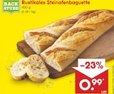Rustikales Steinofenbaguette im Angebot bei Netto Marken-Discount in Gelsenkirchen Rustikales Steinofenbaguette Angebote von Backstube bei Netto Marken-Discount Gelsenkirchen für 0,99 €