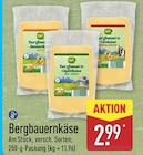 Bergbauern Jausenkäse im aktuellen ALDI Nord Prospekt