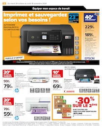 Offre Imprimante dans le catalogue Carrefour du moment à la page 12