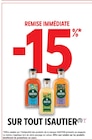 -15% remise immédiate sur tout ISAUTIER - ISAUTIER en promo chez Intermarché Super Limoges