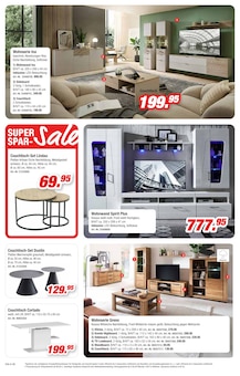 Wohnzimmertisch im Möbel AS Prospekt "Trendig Wohnen zu Lieblingspreisen" mit 16 Seiten (Mannheim)
