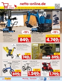 Fahrrad Angebot im aktuellen Netto Marken-Discount Prospekt auf Seite 32