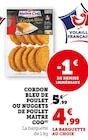 Cordon Bleu de Poulet ou Nuggets de Poulet - Maître Coq dans le catalogue U Express