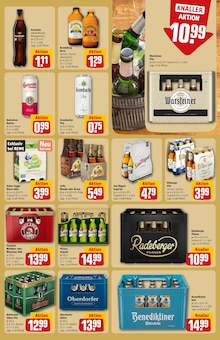 Bier im REWE Prospekt "Dein Markt" mit 34 Seiten (Ludwigshafen (Rhein))