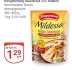 Aktuelle Sauerkraut Angebote bei GLOBUS in Krefeld Aktuelles Mildessa Mildes Sauerkraut Angebot bei GLOBUS in Krefeld ab 1,29 €