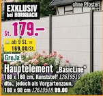Hauptelement BasicLine von GroJa im aktuellen Hornbach Prospekt