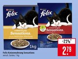 Katzennahrung Sensations im Angebot bei Marktkauf in Sindelfingen Katzennahrung Sensations Angebote von Felix bei Marktkauf Sindelfingen für 2,79 €