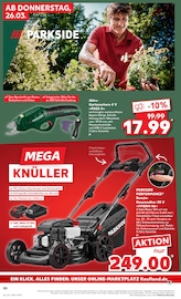 Aktueller Kaufland Prospekt mit Benzinrasenmäher, "KNÜLLER", Seite 62