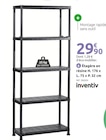 Promo Étagère en résine H. 176 x L. 75 x P. 32 cm à 29,90 € dans le catalogue Mr.Bricolage à Yainville