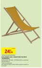 Chilienne avec armature en bois tournesol - Intermarché Super à Montluçon Chilienne avec armature en bois tournesol en promo chez Intermarché Super Montluçon à 24,99 €
