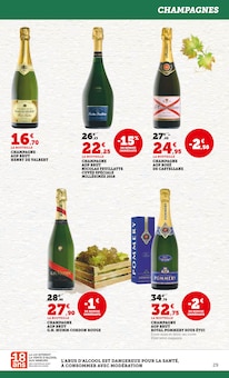 Promo Champagne Rosé dans le catalogue Super U du moment à la page 29