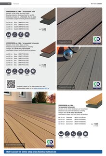 Laminat im Holz-Zentrum-Luhmann Prospekt "Ideen für den Außenbereich" mit 76 Seiten (Braunschweig)