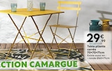 Table pliante carrée - Maxi Bazar à Nîmes Table pliante carrée en promo chez Maxi Bazar Nîmes à 29,99 €