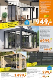 Zaun im Globus-Baumarkt Prospekt in Düsseldorf Aktueller Globus-Baumarkt Prospekt mit Zaun, "Immer eine Idee besser", Seite 8