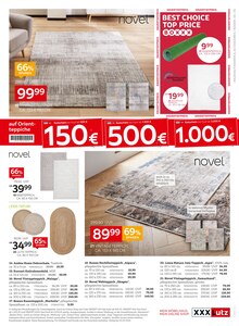 Teppich im XXXLutz Möbelhäuser Prospekt "BESTE Marken - Auswahl - Services - Preise" mit 15 Seiten (Pforzheim)