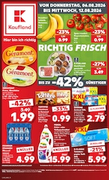 Kaufland Prospekt für Fürth mit 56 Seiten Kaufland Prospekt für Fürth: "Hier bin ich richtig", 56 Seiten, 06.08.2026 - 12.08.2026