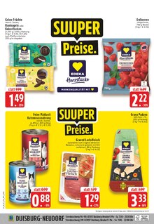 Lachs im aktuellen EDEKA Prospekt (Duisburg) Lachs im EDEKA Prospekt "Aktuelle Angebote" mit 28 Seiten (Duisburg)