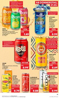 Energydrink im Kaufland Prospekt "Hier bin ich richtig" mit 56 Seiten (Ulm)