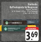 EDEKA Güllesheim - Kaffeekapseln by Nespresso Angebot im Prospekt Kaffeekapseln by Nespresso bei EDEKA im Güllesheim Prospekt für 3,69 €