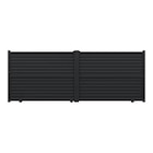 Portail aluminium coulissant celtis 3m75 en promo chez Brico Dépôt Aix-en-Provence à 999,00 €