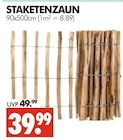 Wreesmann Görlitz - STAKETENZAUN Angebot im Prospekt STAKETENZAUN bei Wreesmann im Görlitz Prospekt für 39,99 €